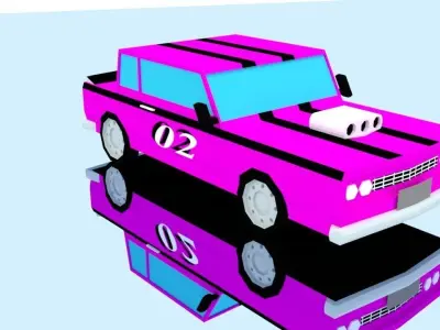 10 Racing Cars 3D print model