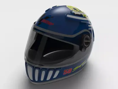 Safety Helmet 3D model