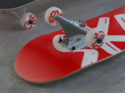 Skateboard 3D model