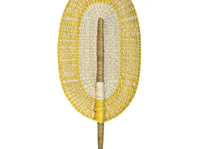 Decorative Fan 3 by ZARA HOME 3D model