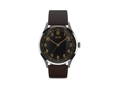 Tissot Heritage 1938 Automatic Cosc Black 3D model