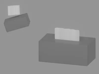 Tissue Box 3D model