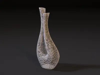 Decorative vase 3D print model