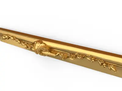 Classic decor ornament carved 31 3D model