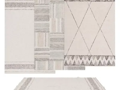 Rugs No 1012 Low-poly 3D model