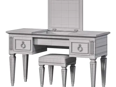 Maja Makeup Table by Elve Luxury 3D model