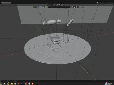 Cadbury choclairs product visualization Low-poly 3D model