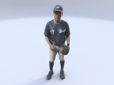 Softball 3D model