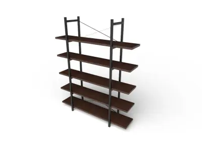Shelf M01 Low-poly 3D model