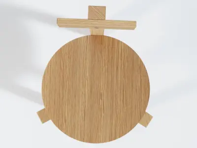 Girafa chair - brazilian furniture design 3D model