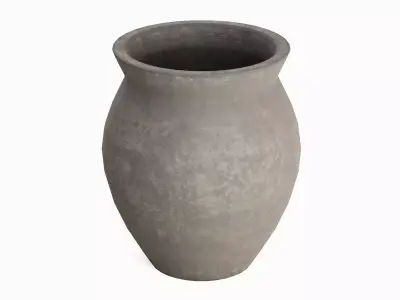 Pottery Cup 02 Low-poly 3D model