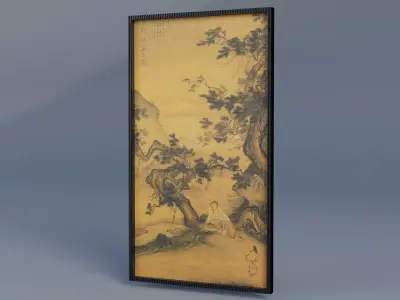 Photo Frame Low-poly 3D model