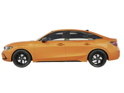 Honda Civic sedan 2022 3D model