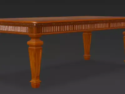 Table 3d Model 3D model