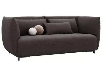 Joan Sofa 199 By Poliform 3D model