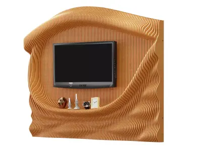 Parametric TV 3D model 25 3D model