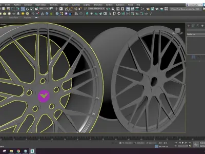 Vorsteiner rim 3D model