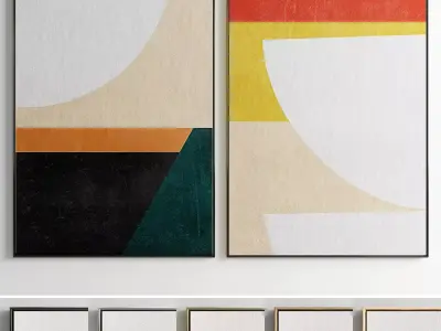 Photo Frame 168 Low-poly 3D model