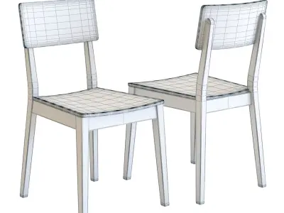 Scavolini Mika Dining Chair 3D model