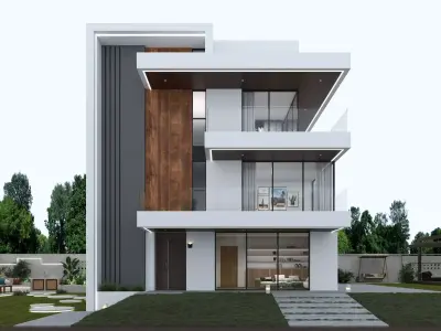 House Exterior 3D model