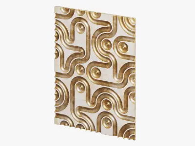 Panel 3d lines 3D model