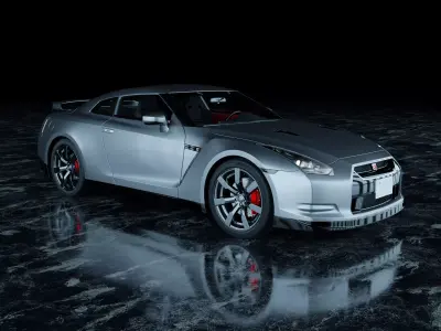 Nissan Skyline GT-R R35 3D model