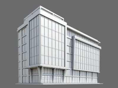 Office Building ID045 3D model