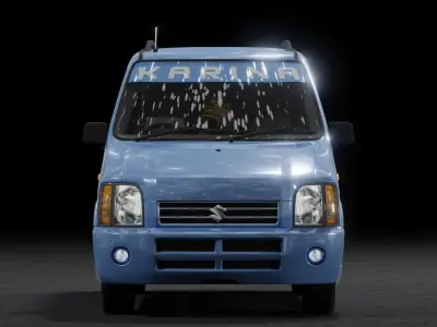 KEI Suzuki Maruti Karimun Wagon-R GX Gen-1 3D model