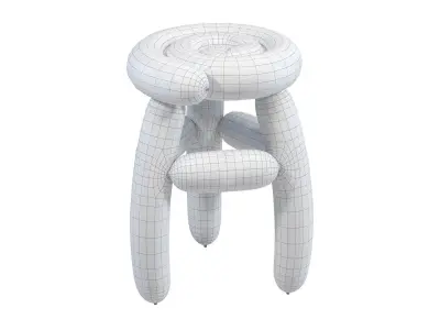 Balloon Stool 3D model