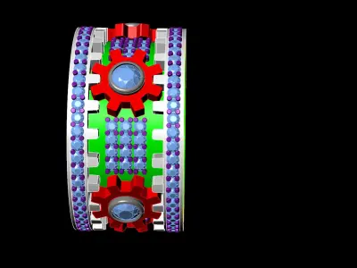 Ring Moving special 3D print model