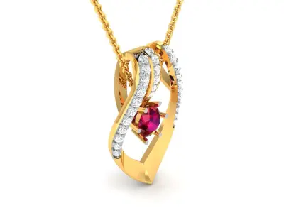 Solitaire Women Pendants  3D print model purchase