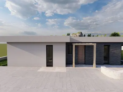 Villa 3D model get