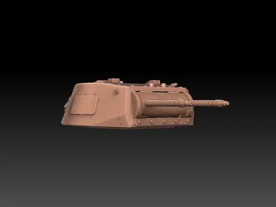 Panzer 1 Tank Turret 3D print model