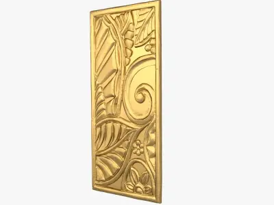 Classic decor ornament 245 3D model