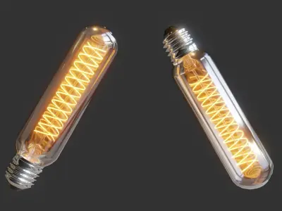 16 Bulbs Types 3D model