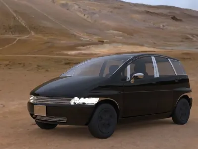 SmallSedanAS1Ft car Free 3D model