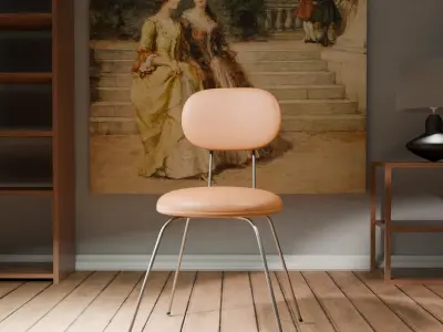 Archviz Single Seat 2 Basic Scene and Lighting 3D model