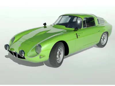 1963 Alfa Romeo TZ1 3D model