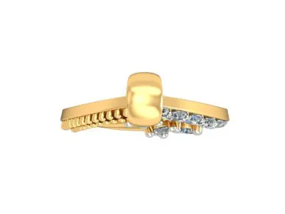Pendant 3dm stl FBX OBJ Render Detail gold with diamonds 3D print model
