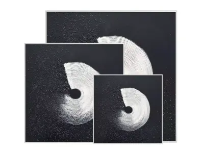 Modern Abstract Painting abas208 3D model