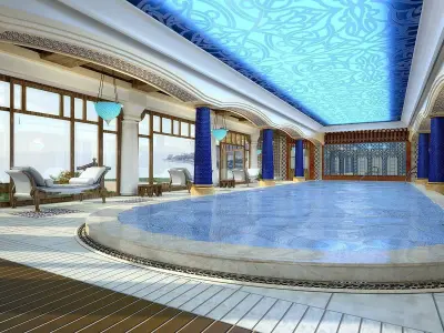 Swimming Pool Interior 2 Low-poly 3D model