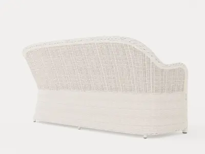 Roma 3-seater sofa Low-poly 3D model