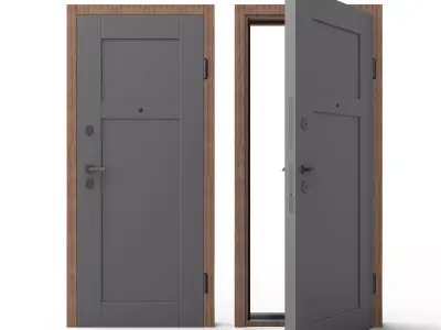 Seriah Door 3D model