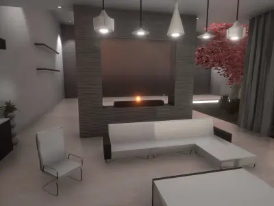 Luxury Apartment Low-poly 3D model