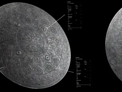 Ornament Path Tool brush -106 Ornament and Trim 3D model