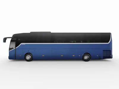 Temsa Maraton Low Poly Low-poly 3D model