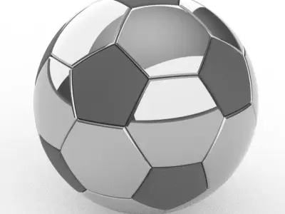 Soccer ball  3D print model