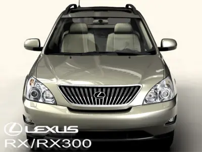 Lexus RX RX300 2004 3D model