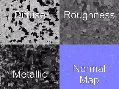 Rotary Engine Triangular Rotor Mechanics model pack Low-poly 3D model