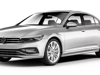 Volkswagen Passat B8 FL 2020 3D model